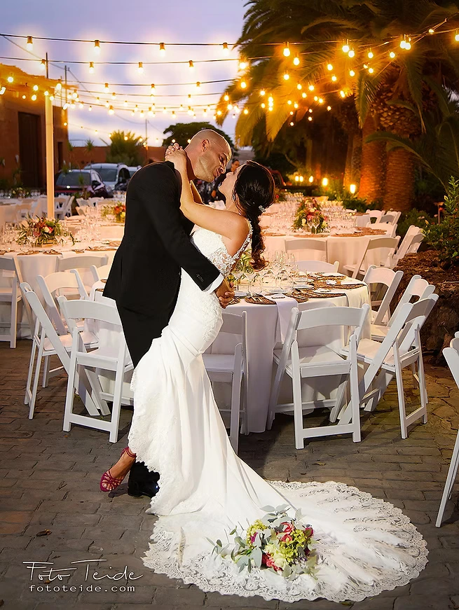 Fotografía de boda romántica